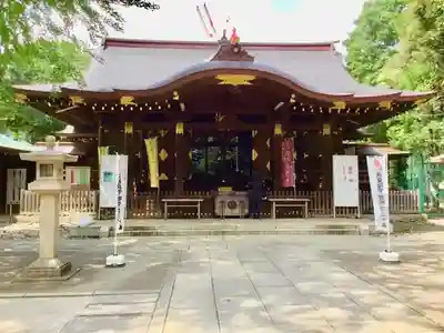 渋谷氷川神社の本殿・本堂