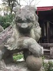 たばこ神社の狛犬