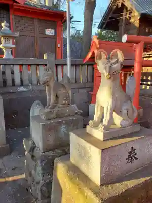 片貝神社の狛犬