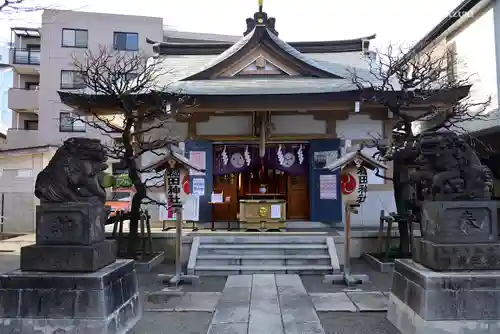 穏田神社の本殿・本堂