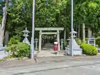廣瀬八柱神社の鳥居