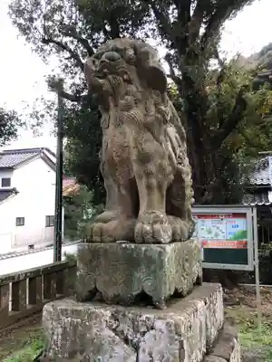 美保神社の狛犬