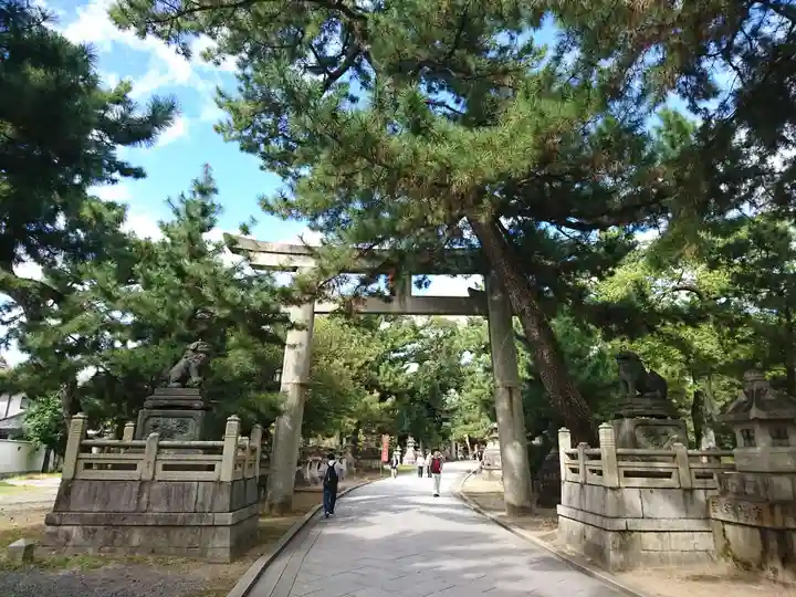 北野天満宮の鳥居