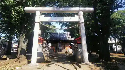 亀久保神明神社の鳥居