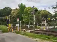 上地八幡宮の周辺