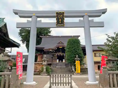 健田須賀神社の鳥居