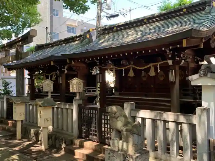 開口神社の末社・摂社