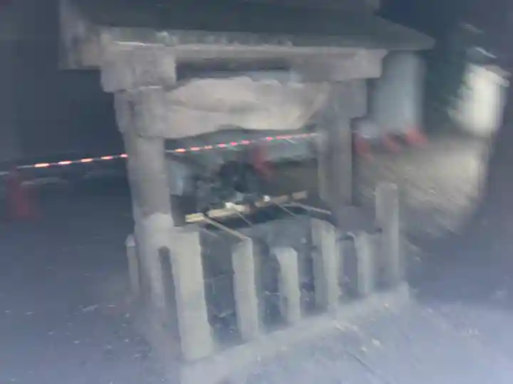 西早稲田天祖神社の手水舎