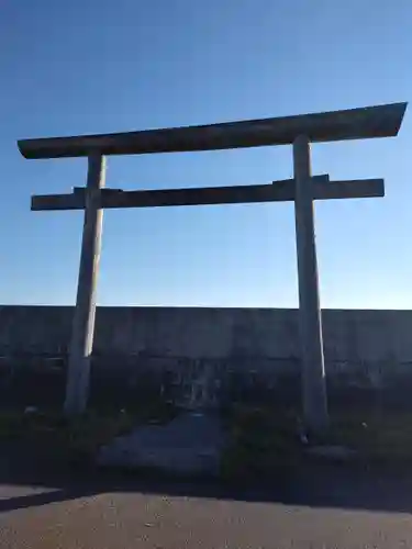 道路衢神の鳥居