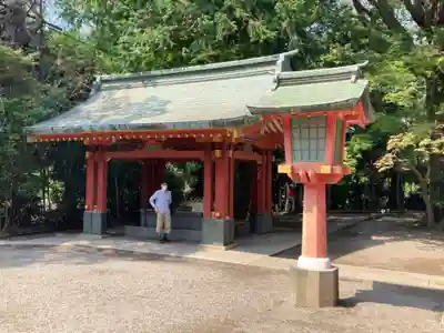 武蔵一宮氷川神社の手水舎