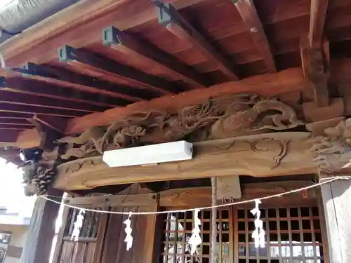 子之神社の芸術