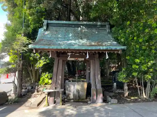 富知六所浅間神社の手水