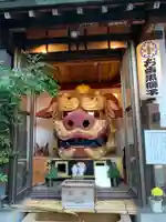 波除神社(波除稲荷神社)の狛犬