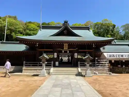 多井畑厄除八幡宮の本殿・本堂