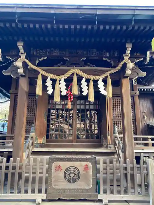 柳森神社の本殿・本堂
