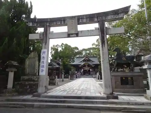 本渡諏訪神社の鳥居