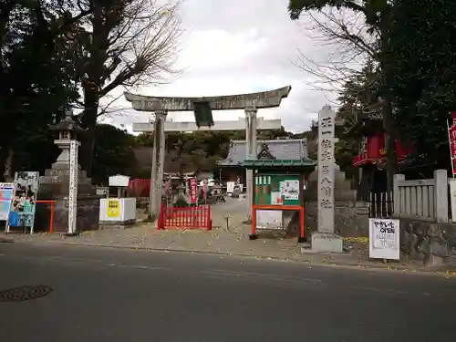 牟呂八幡宮の鳥居