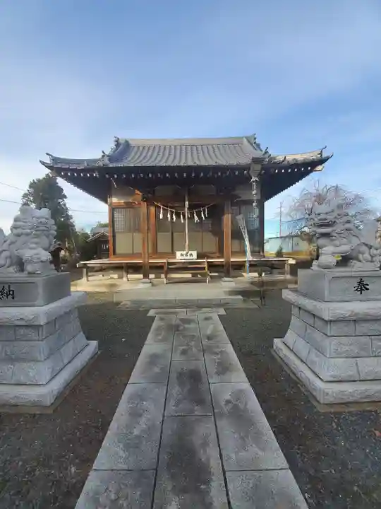 御霊神社の本殿・本堂