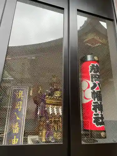 旗岡八幡神社のお祭り