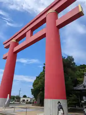 自凝島神社の鳥居