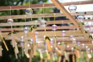 鈴の音と、梛木(なぎ)の葉に願いを託し、短冊を奉納してはいかがでしょうか
期間・8月15日まで
場所・白鳥神社随身門前
奉納料・一短冊300円
※短冊には限りがございます※
鈴の音は、神秘的で清らかな響きにより、禍事を祓う力があると信じられており、古来より巫女舞や、神楽・参拝の際に使われております。
梛木の葉は、「梛木(なぎ)=凪(なぎ)」に通ずるところから、平穏無事を象徴し、榊と同様に神社に植えられております。また、葉の繊維が強く裂けないことから、「縁結びの木」として知られております。
梛木の葉風鈴に願いを託し、諸願成就・疫病退散・縁結びなど、祈願してはいかがでしょうか。