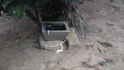 諏訪見目神社の手水舎