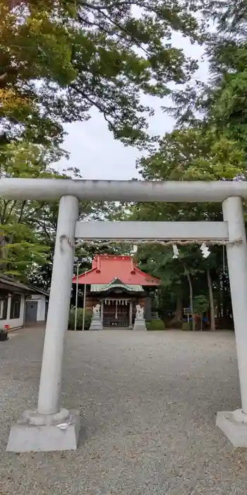 寒川社の鳥居