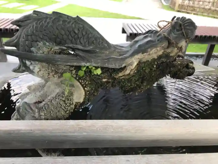 龍華寺の手水舎