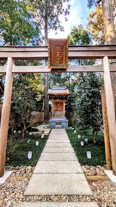 岩槻久伊豆神社の末社・摂社