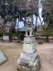 嵐山瀧神社の狛犬