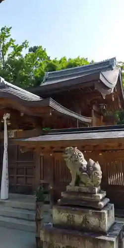 上野神社の狛犬