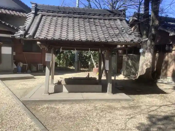 熱田神社(養父熱田神社)の手水舎