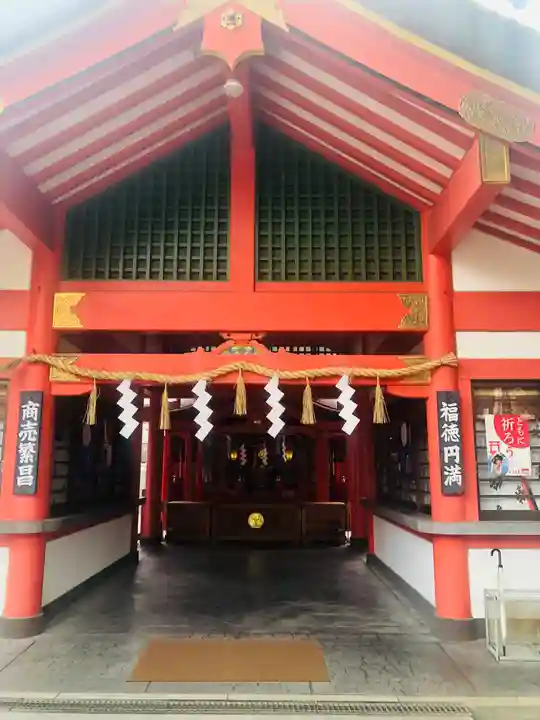 足の神様 服部天神宮の本殿・本堂