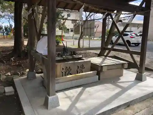 高野神社の手水舎