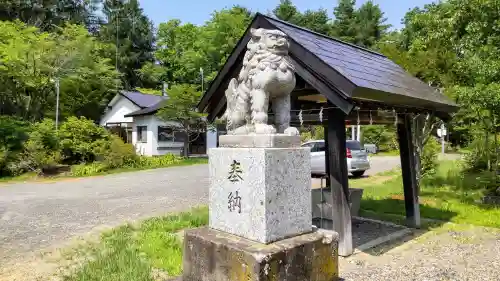 留辺蘂神社の狛犬