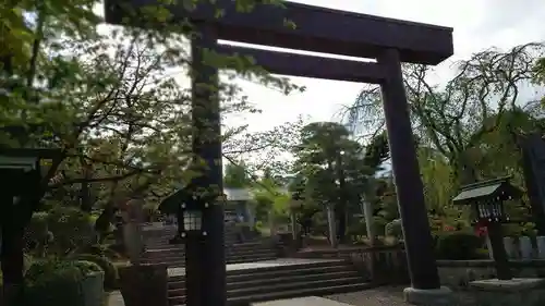 開成山大神宮の鳥居