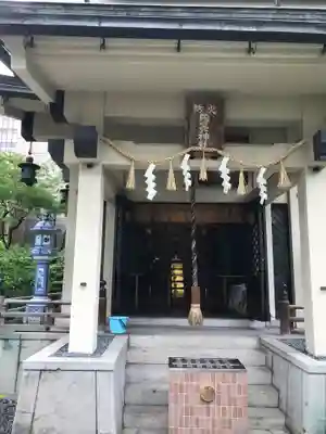 火防　陶器神社（坐摩神社末社）の本殿・本堂