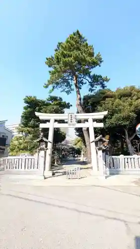 菊田神社の鳥居