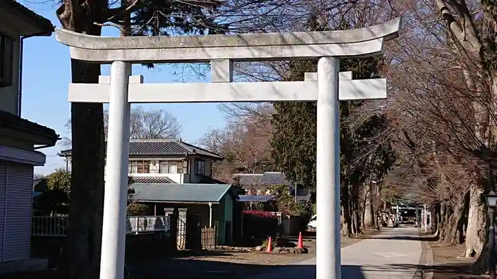 野木神社の鳥居