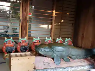 板倉雷電神社の狛犬