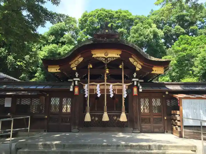 護王神社の本殿・本堂