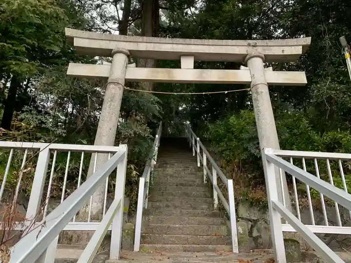 山神神社の鳥居