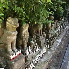 松江城山稲荷神社の狛犬