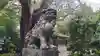青山熊野神社の狛犬