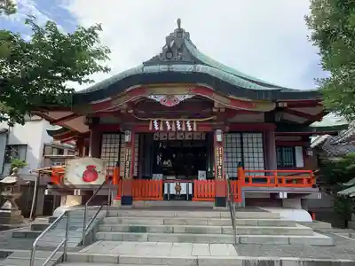 阿倍王子神社の本殿・本堂