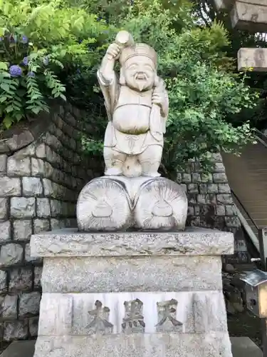 品川神社の像