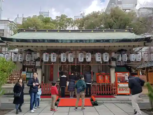 露天神社（お初天神）の本殿