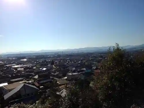 草花神社の景色