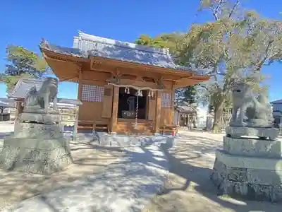 田脇日吉神社の本殿