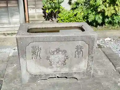 天祐寺の手水舎